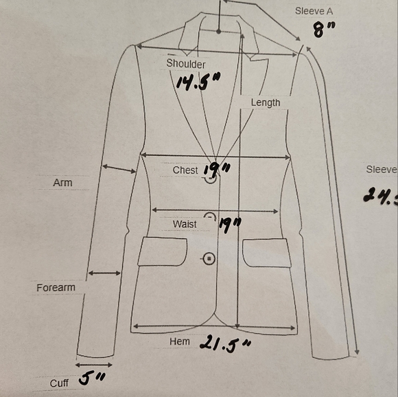 Cooperative Kelly-green button-down pea coat size small. NWT - Picture 4 of 7